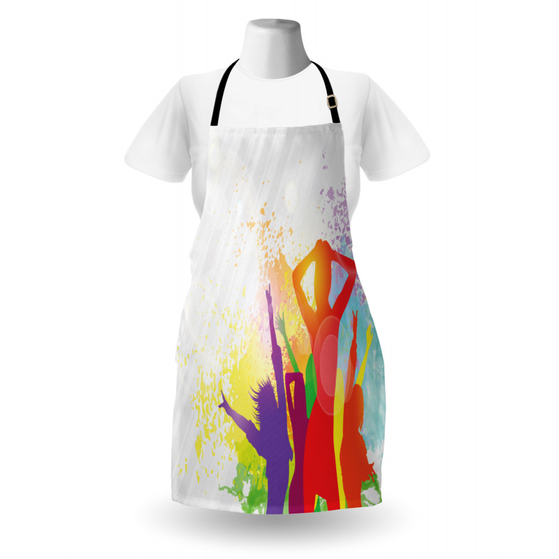 Splashing Dancing Girls Apron