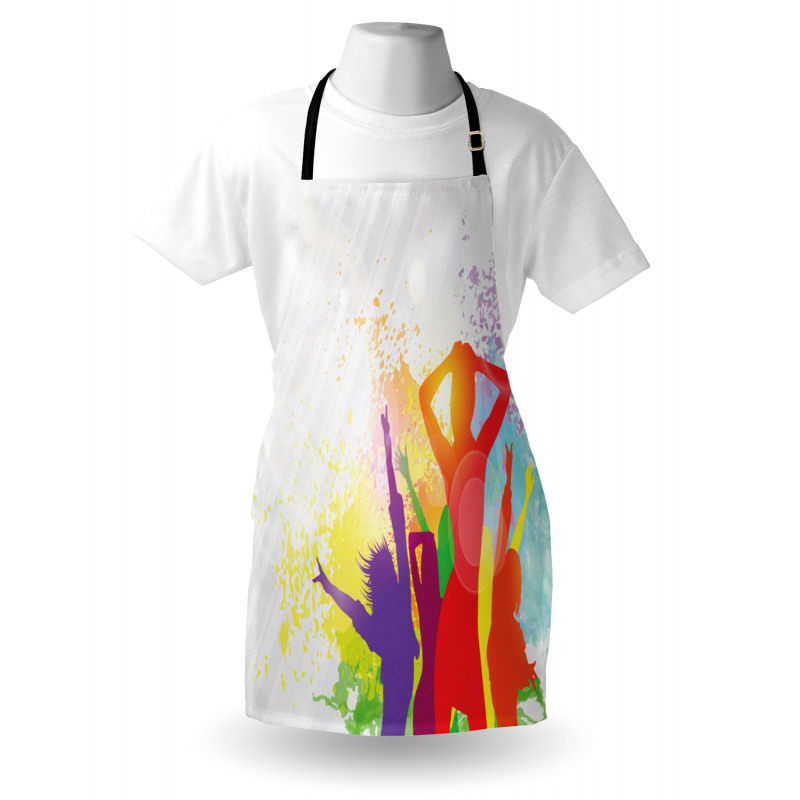 Splashing Dancing Girls Apron