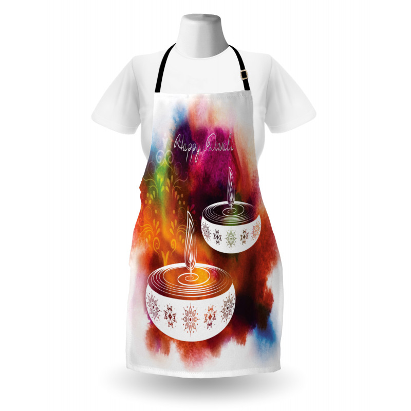 Abstract Rainbow Design Apron