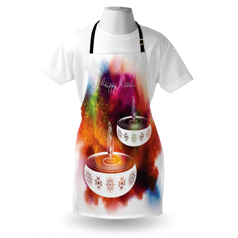 Abstract Rainbow Design Apron