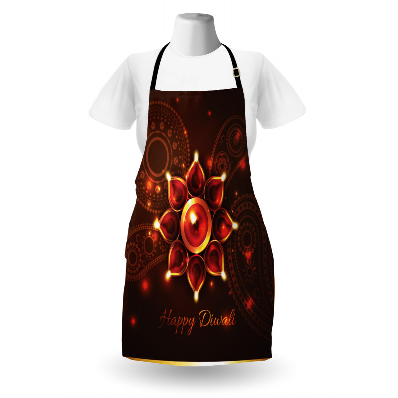 Beams and Diwali Wishes Apron