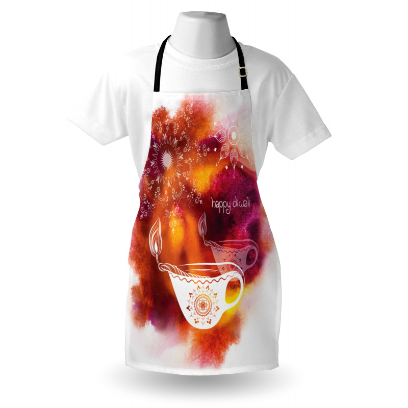 Brushstroke Candle Apron