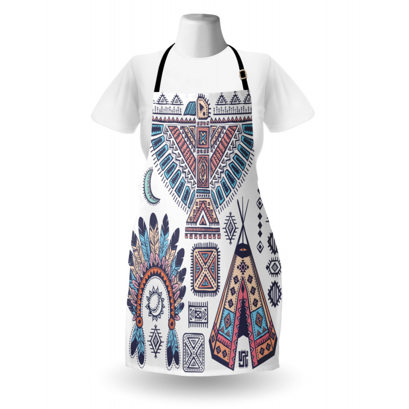 Teepee Eagle Feather Apron