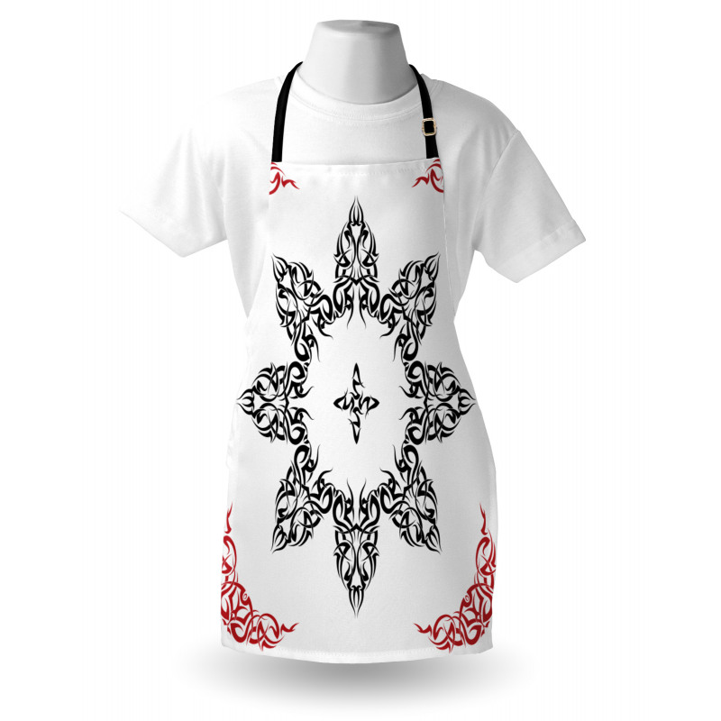 Tattoo Circular Vector Apron