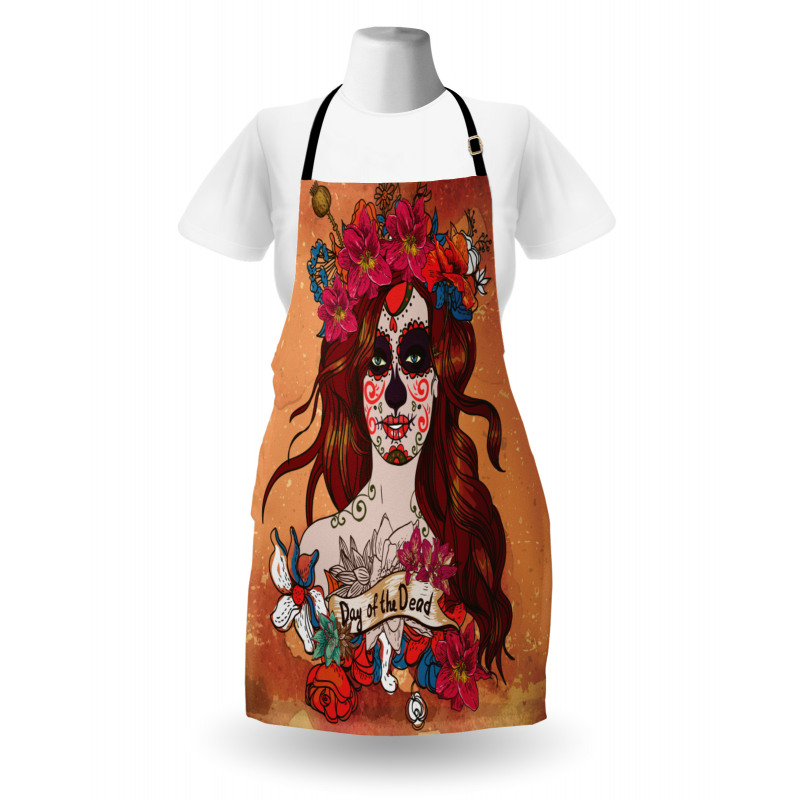 Mexican Skull Apron