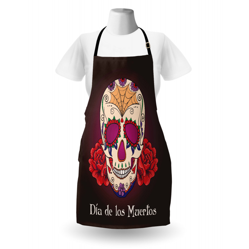 Dia de Los Muertos Apron