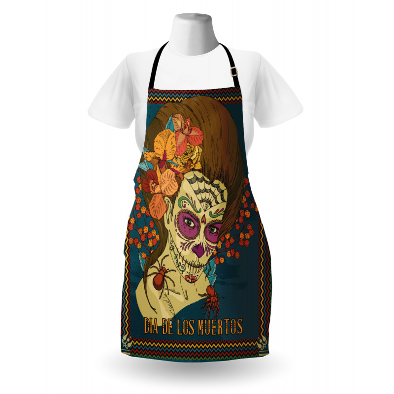 Girl Roses Hearts Apron