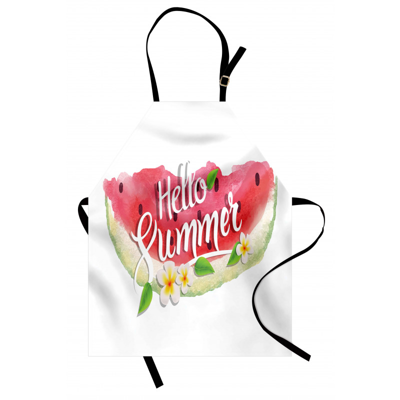 Summer Welcome Words Apron