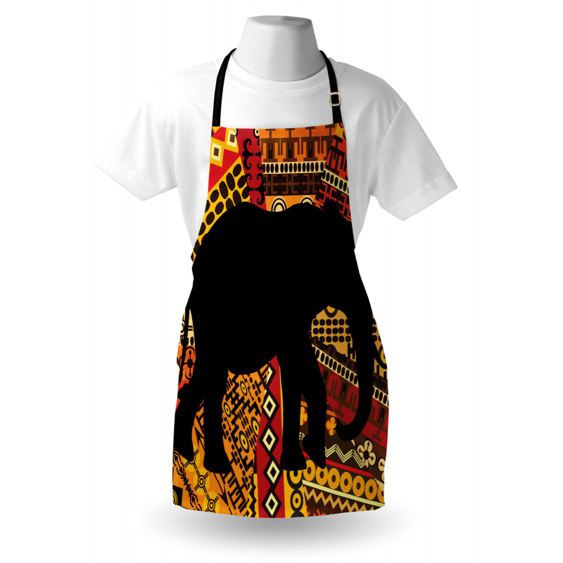 Elephant Silhouette Apron