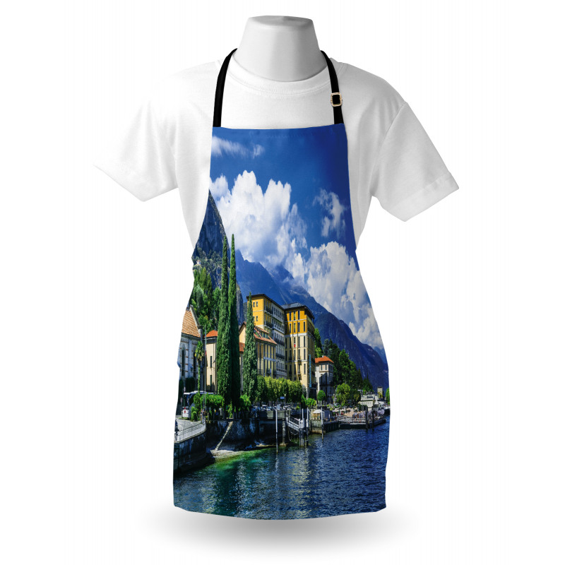 Landscape of Lake Como Apron