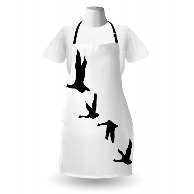 Group of Flying Birds Apron