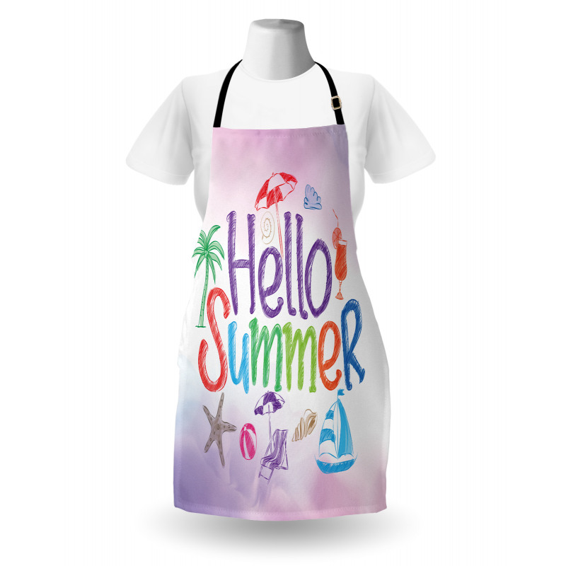 Summer Motivational Apron