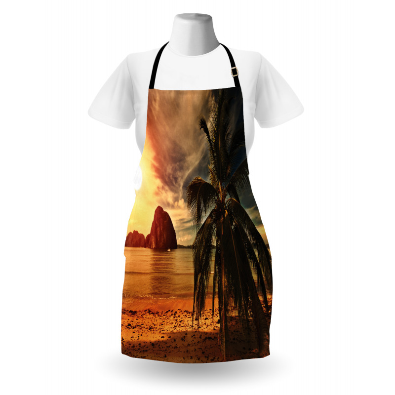 Coconut Palm Tree Beach Apron