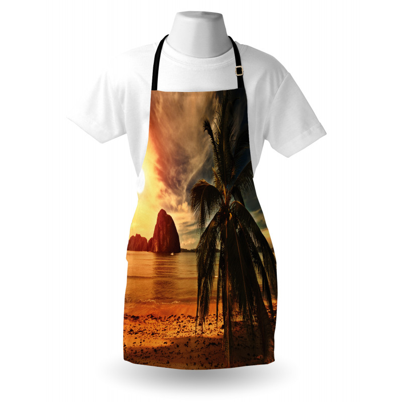 Coconut Palm Tree Beach Apron