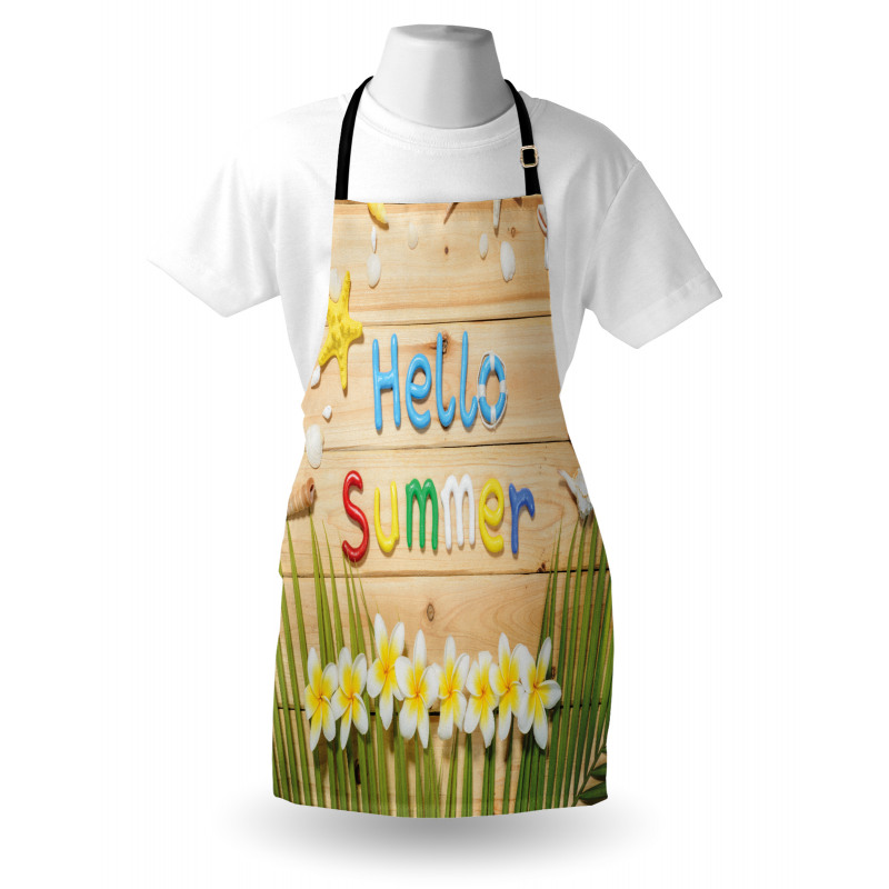 Flower Starfish Shell Apron