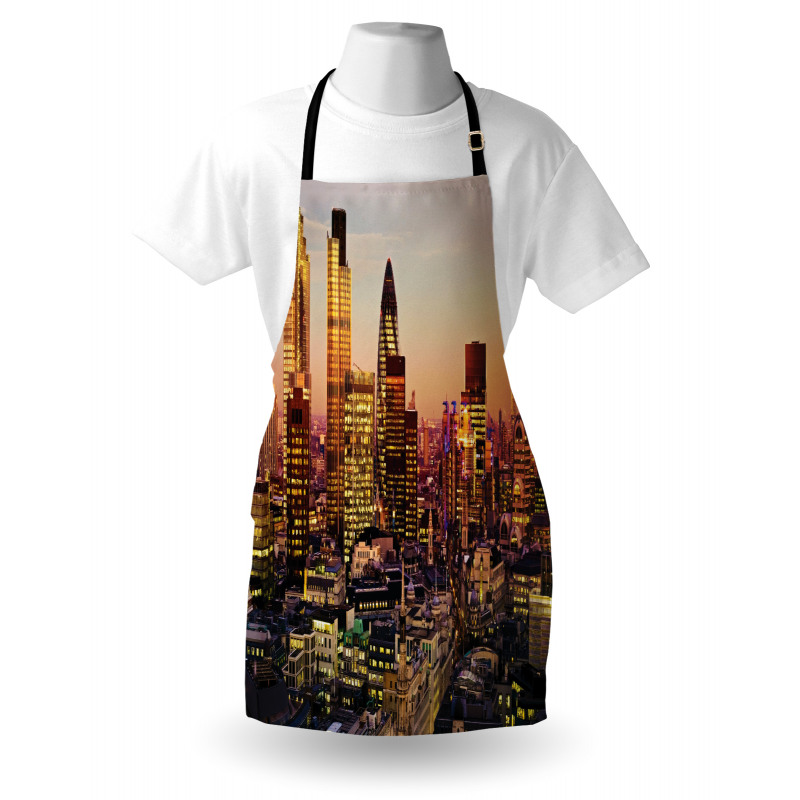 Global City Sunset Apron