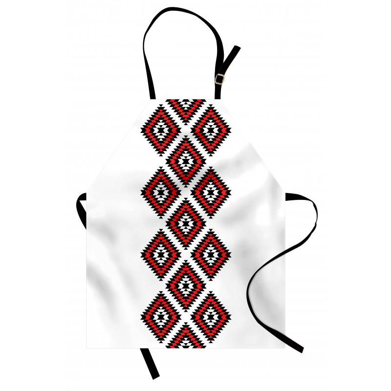 Zig Zag Aztec Motif Apron