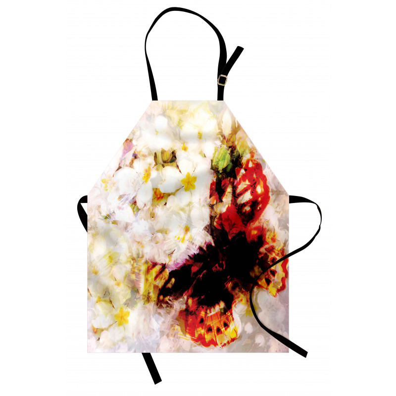 Flower Garden Orchids Apron