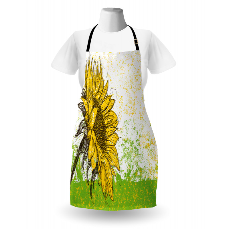 Floral with Sunflowers Apron