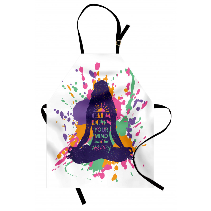 Happy Words Calm Apron