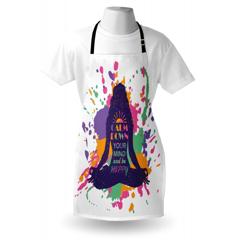 Happy Words Calm Apron