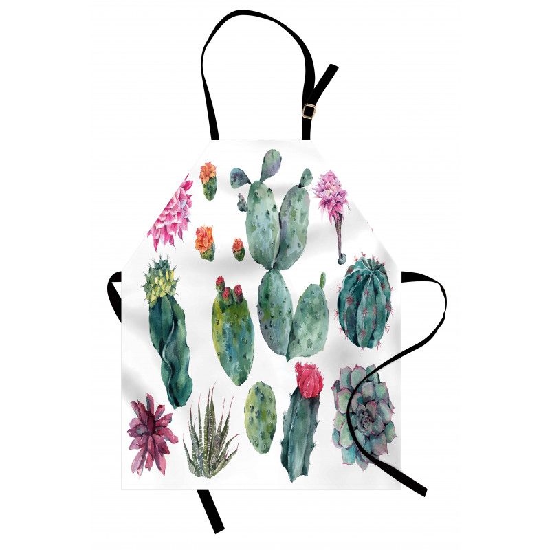 Botanic Herbal Cartoon Apron