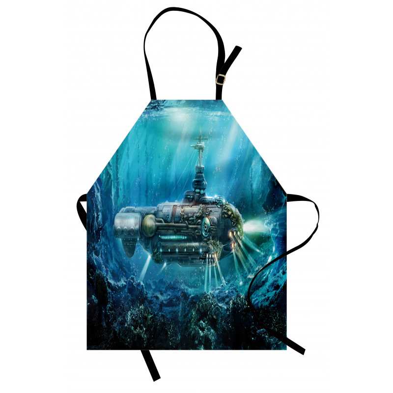 Science Fiction Submarine Apron