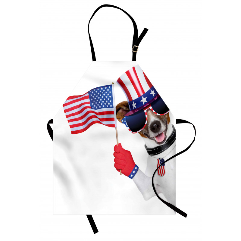 Patriotic Pet Dog Apron