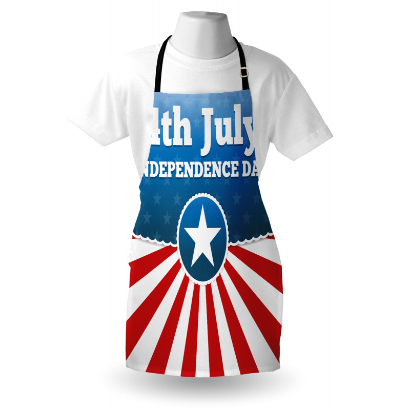 Stars Stripes Patriotic Apron