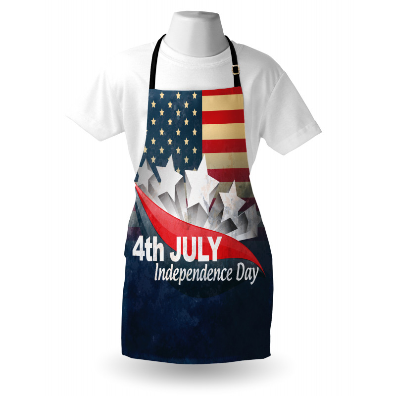 Stripe Patriotic Design Apron