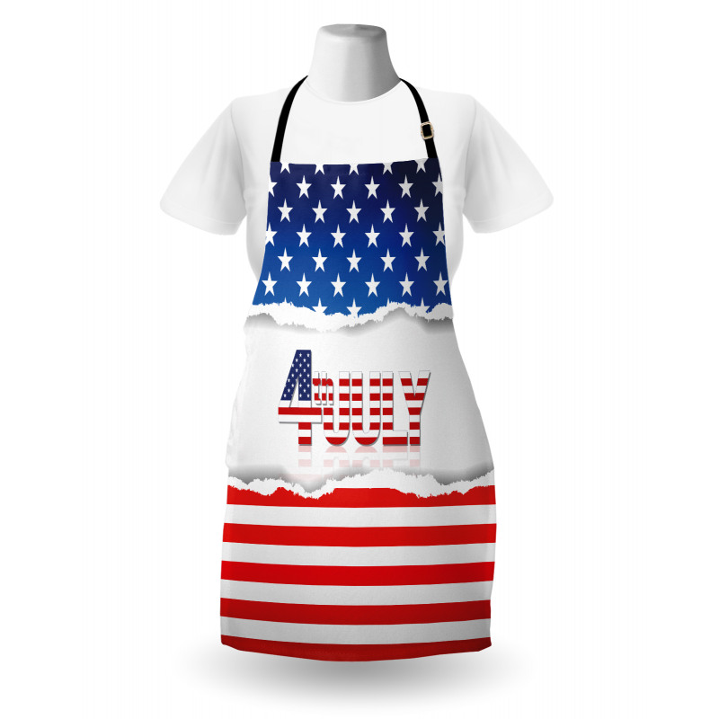 Patriotic Pattern Apron