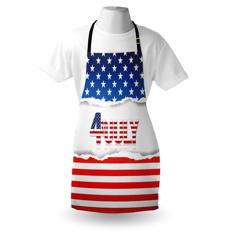 Patriotic Pattern Apron