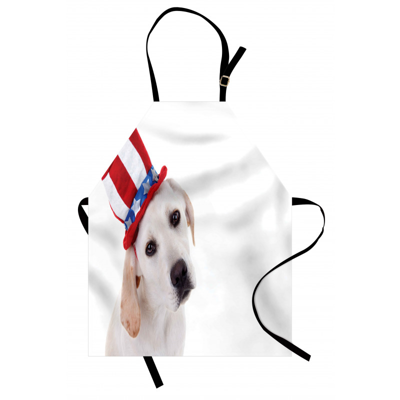 Dog with Hat Apron