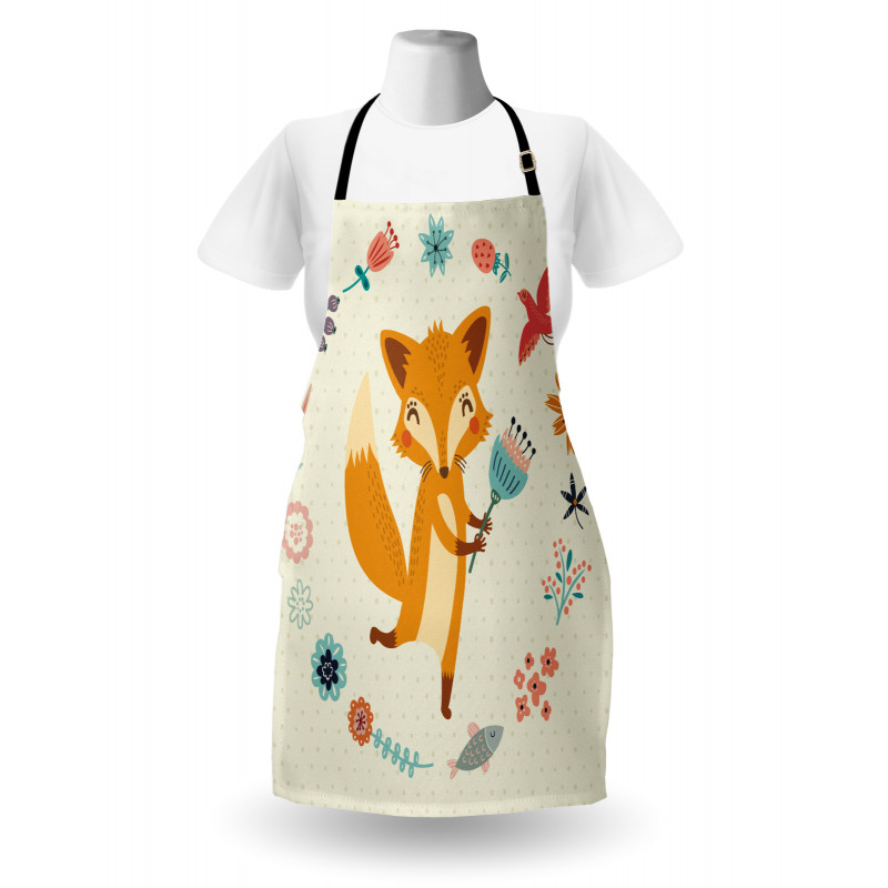 Animal with Floral Apron