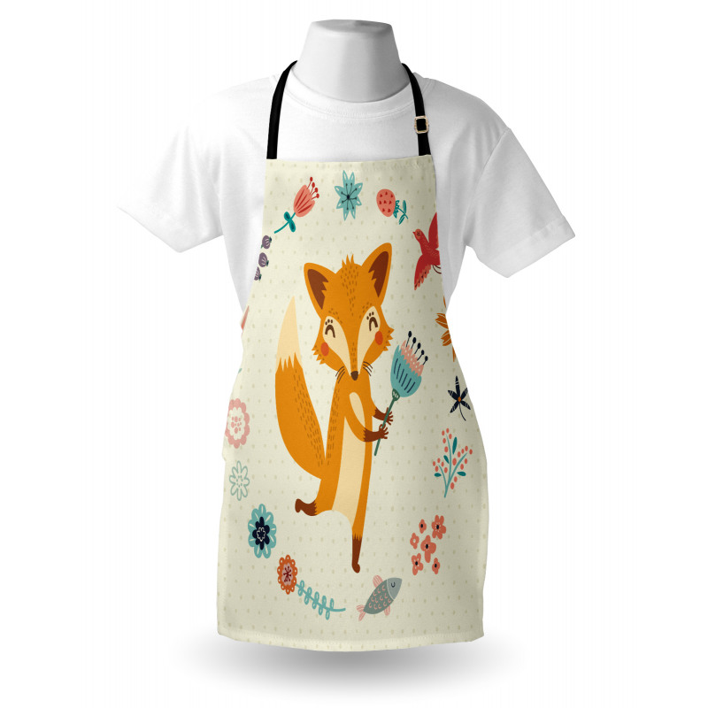 Animal with Floral Apron