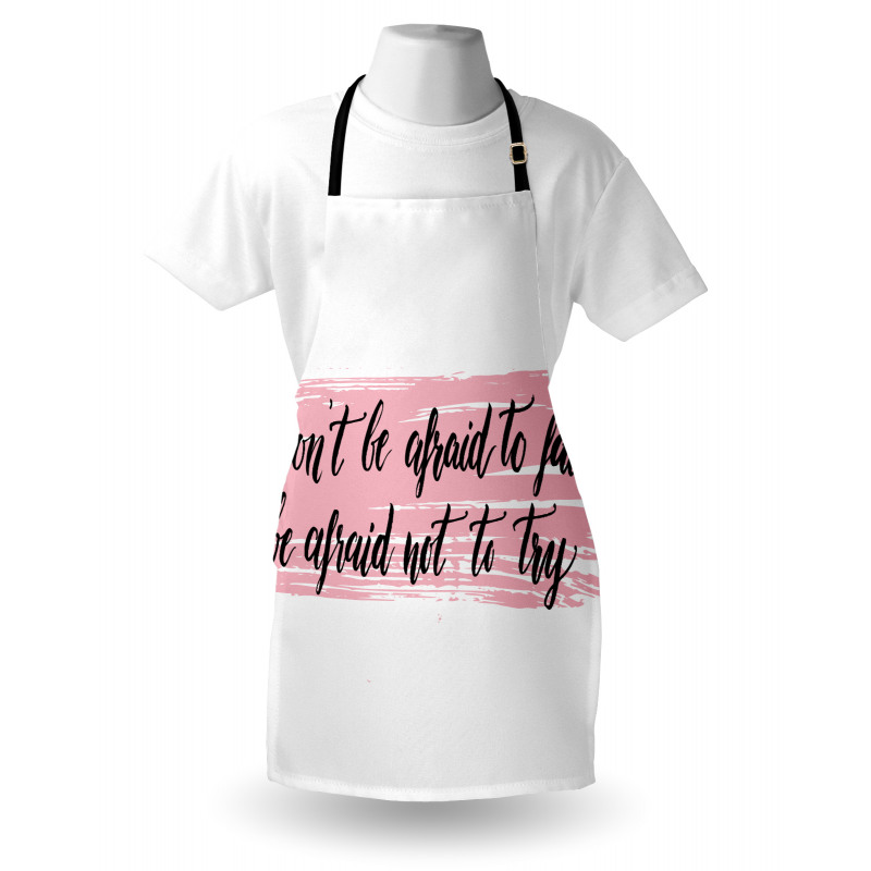 Try Motivation Words Apron