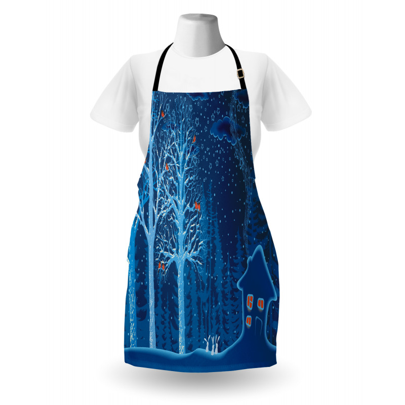 Winter Scenery with Show Apron