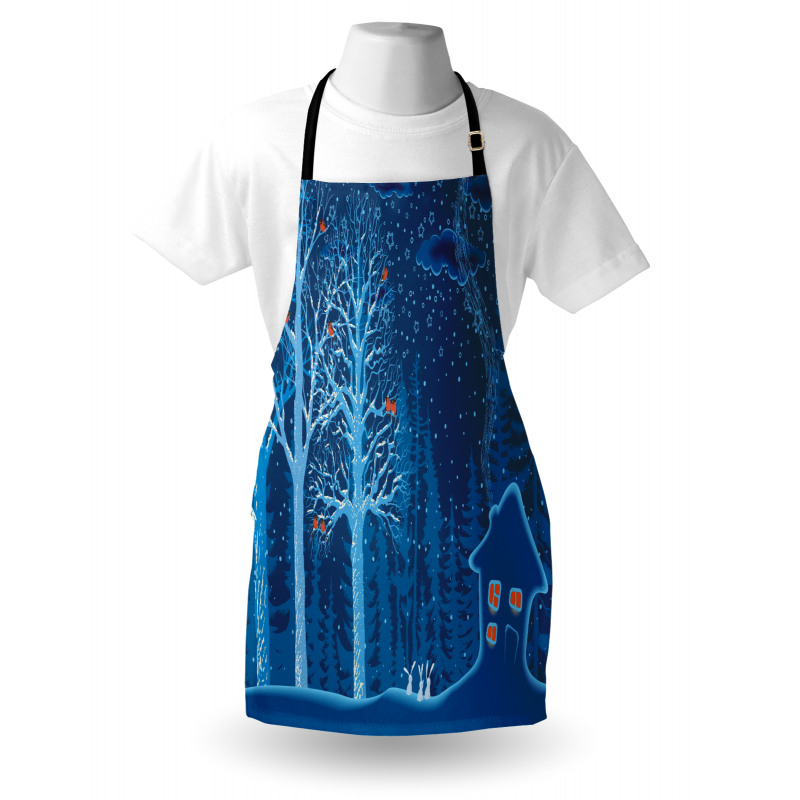 Winter Scenery with Show Apron