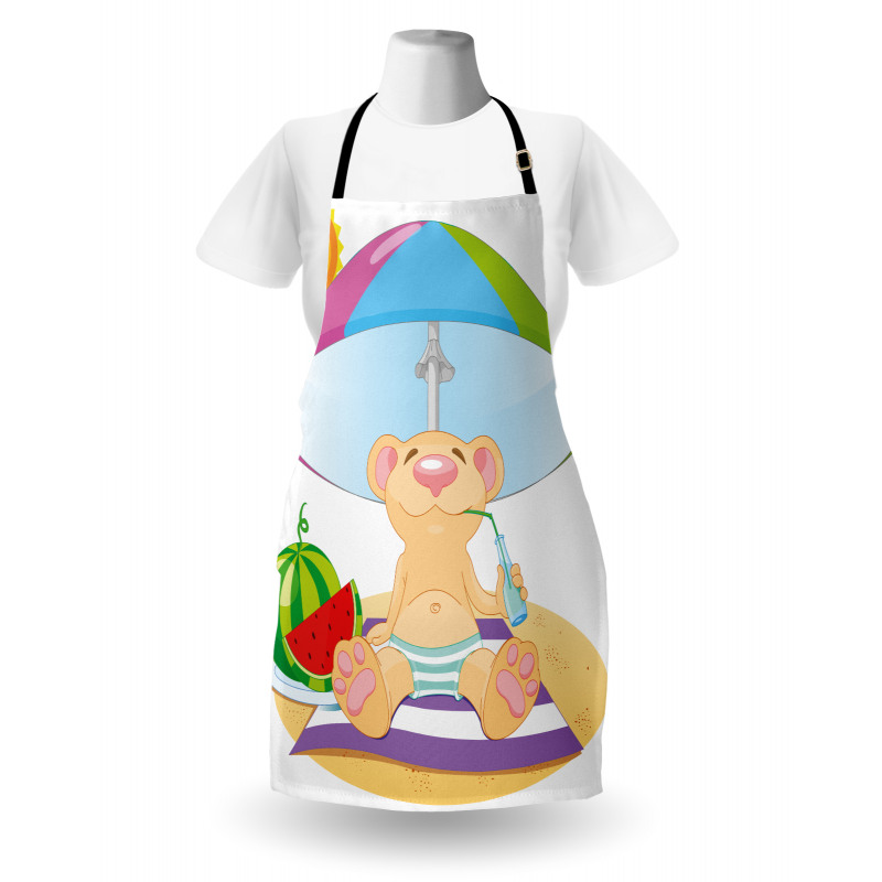 Beach Sun Summer Day Apron