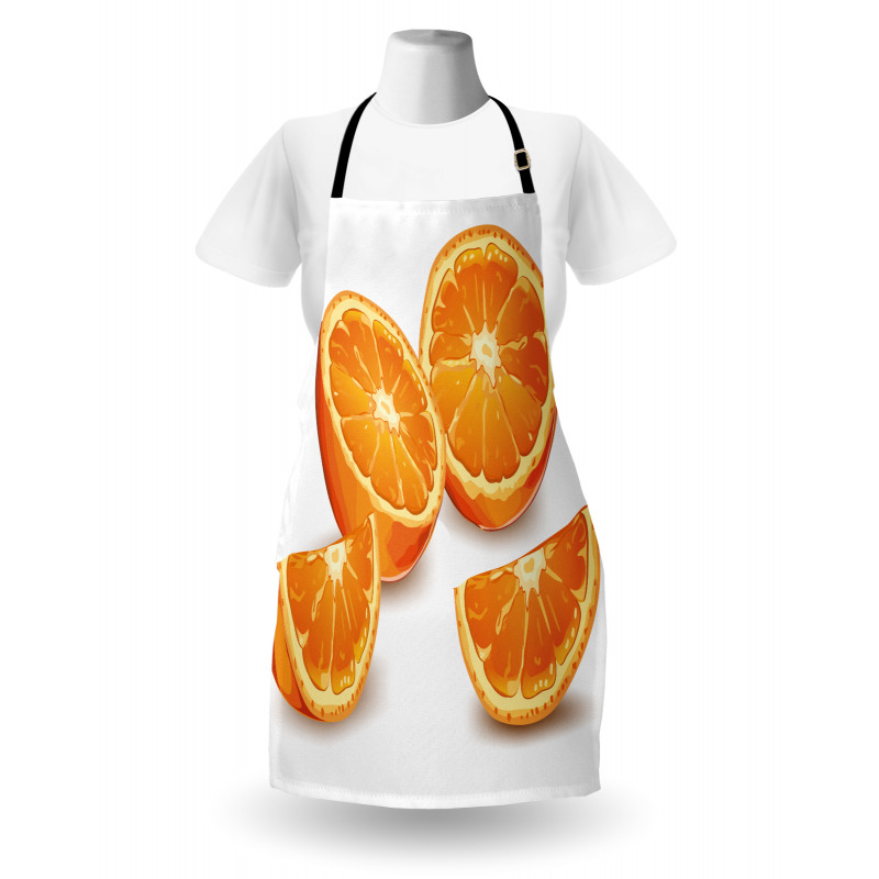 Health Orange Citrus Art Apron