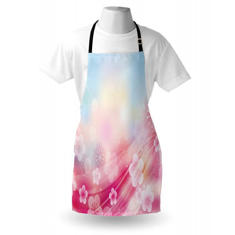 Blossoms Flowers Buds Apron