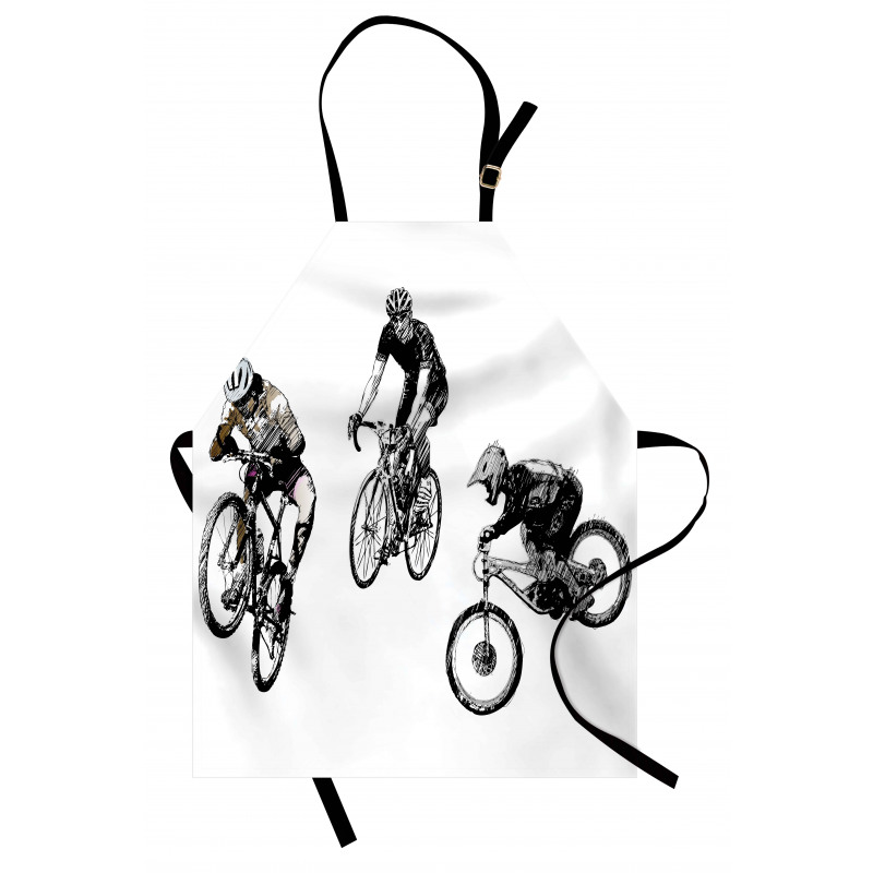 Sketch Cyclists Apron