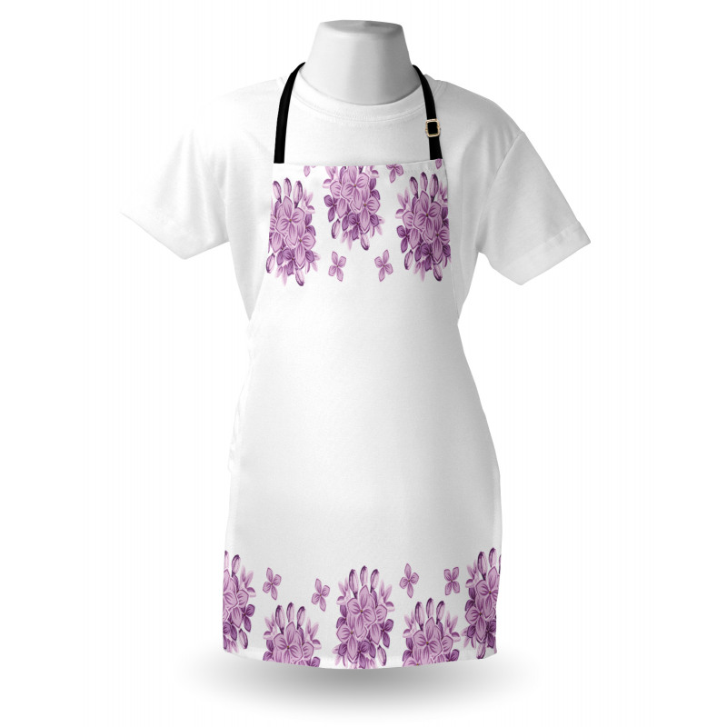 Romantic Lilac Garden Apron