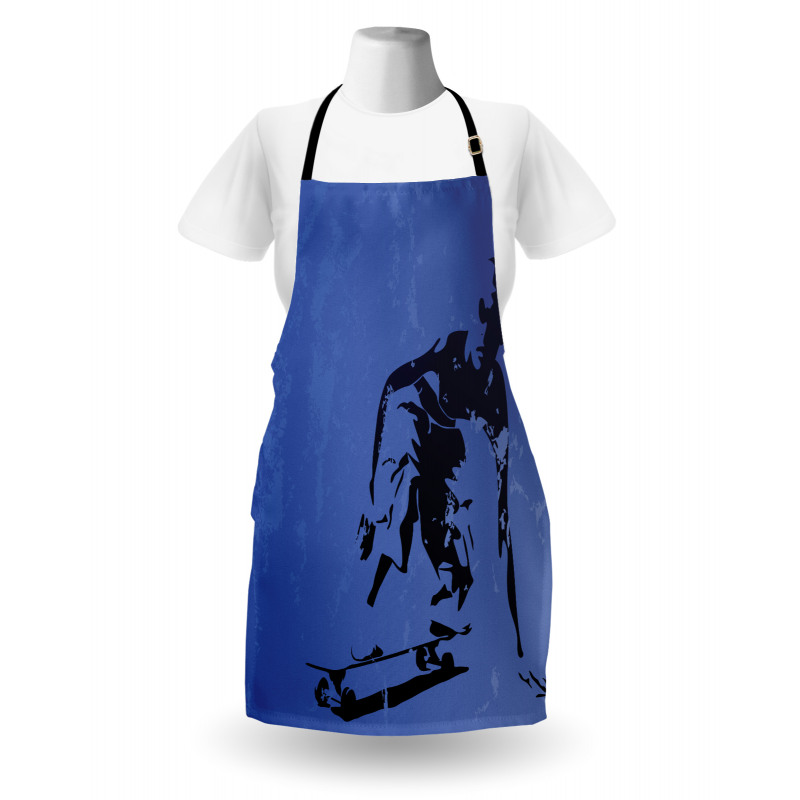 Abstract Vector Skaters Apron