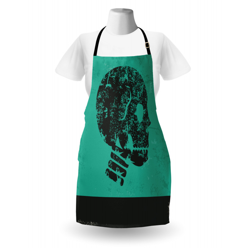 Abstract Human Skeleton Apron