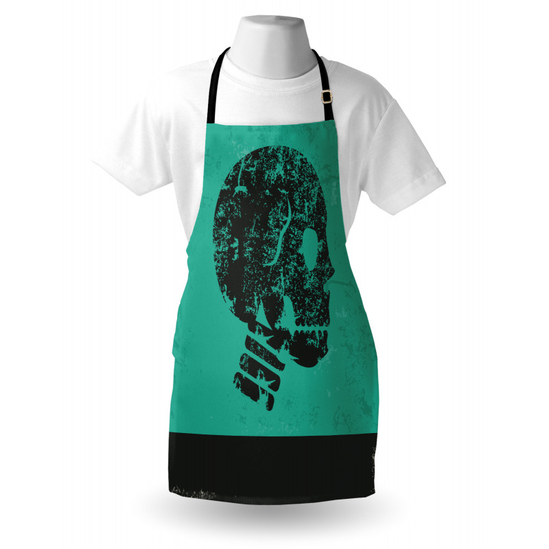 Abstract Human Skeleton Apron