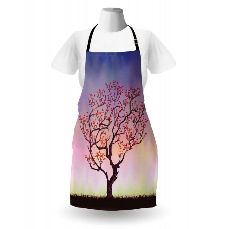 Sunset Rise Morning Scene Apron