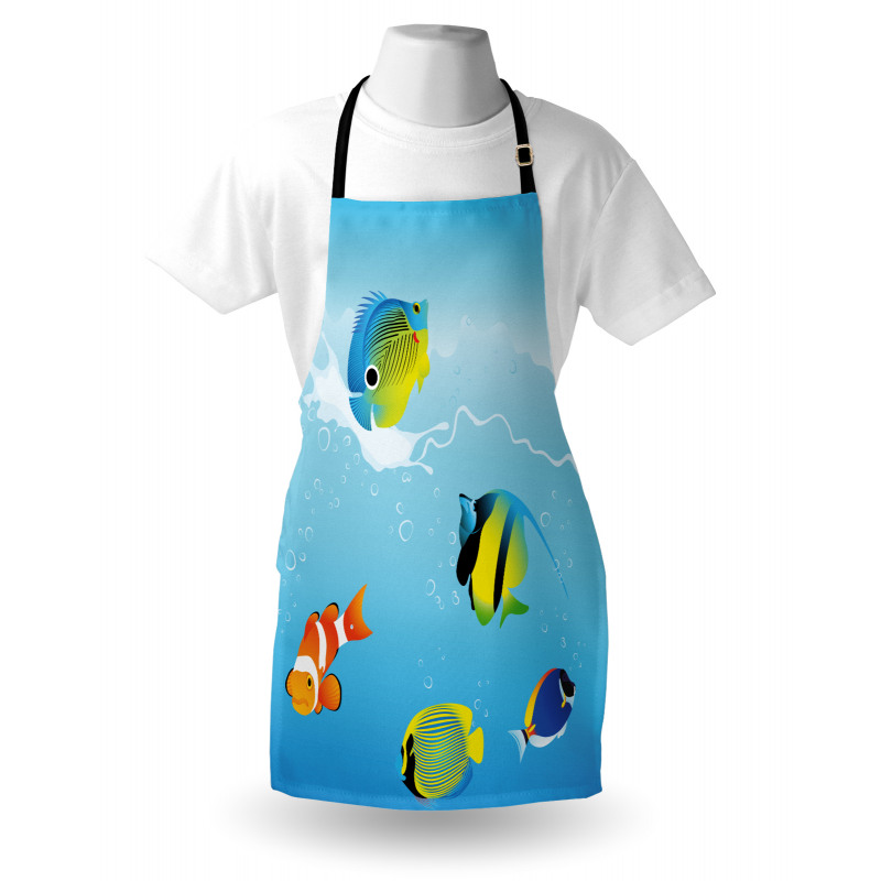 Nautical Navy Deep Sea Apron