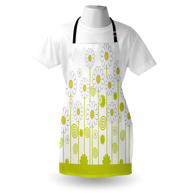 Daisises Flowers Garden Apron