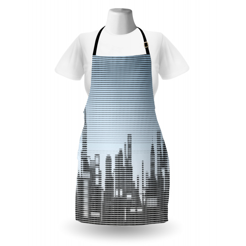 City Skyline Futuristic Apron